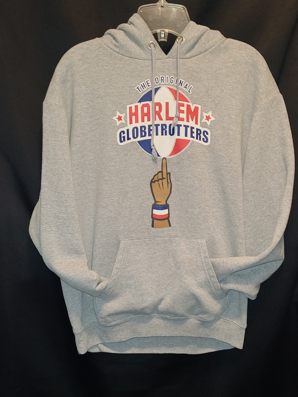 Champion Hoodie Sweatshirt Harlem Globetrotters Vintage Throwback Med